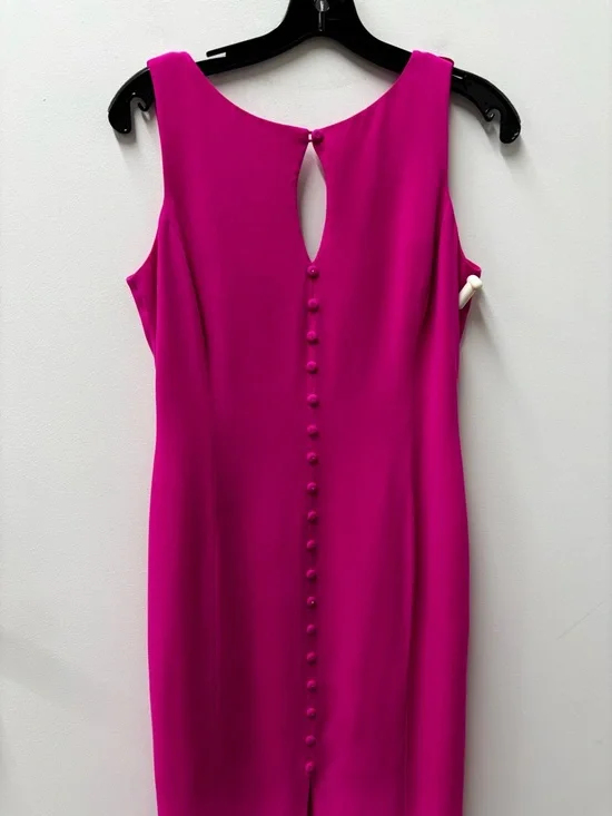 Vintage Dana Buchman Pink Silk Column Maxi Dress - Picture 3 of 8